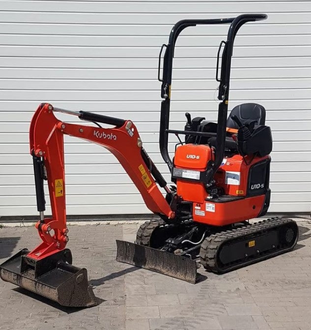 Minibagger Kubota U10-5 1,2t - Joystick - 120€ / 90€