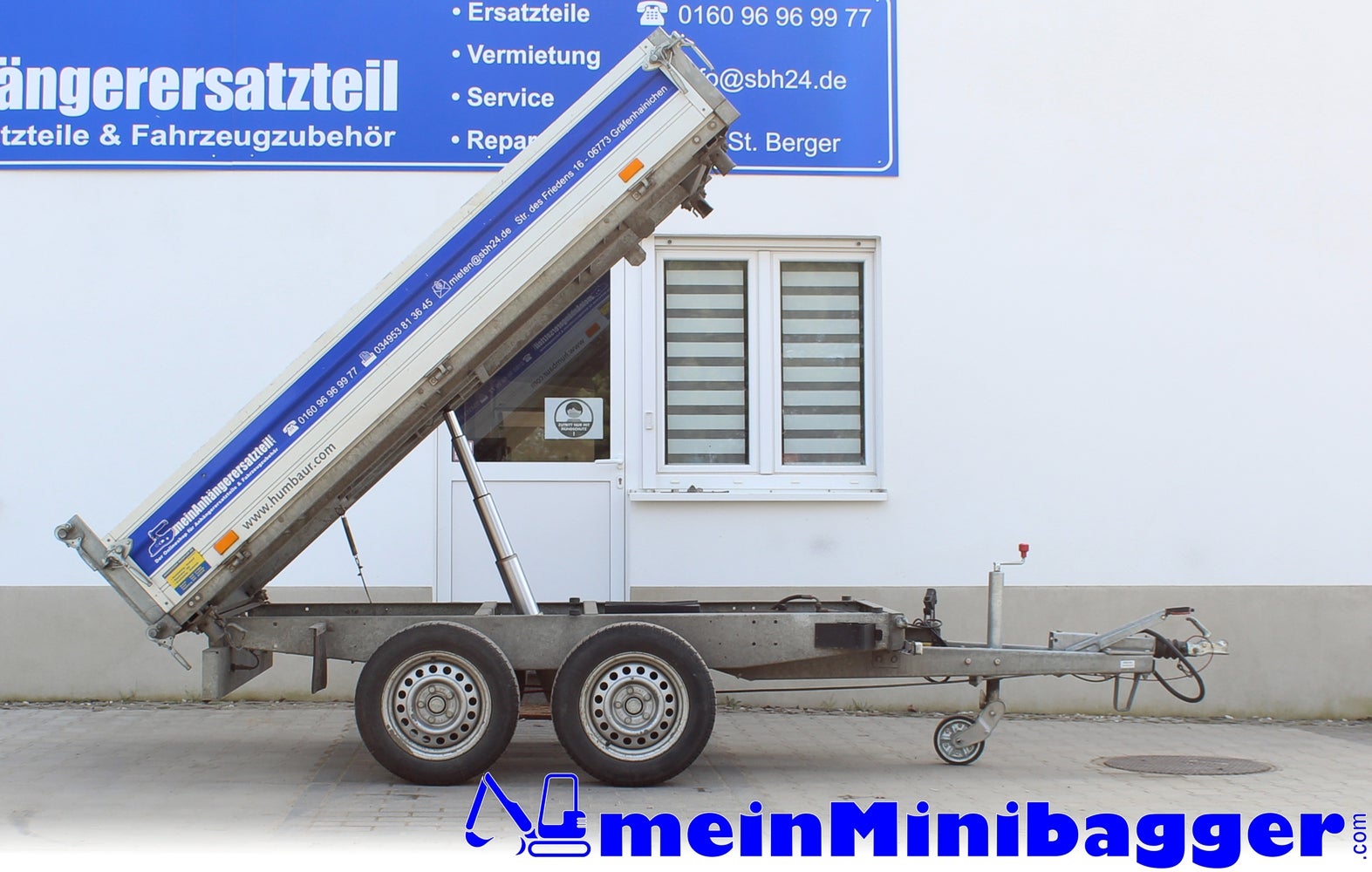 Vermietung Kippanhänger Kipper Dreiseitenkipper – 3