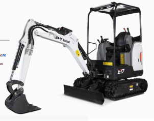 Bobcat E19 Minibagger 1.9t – 3