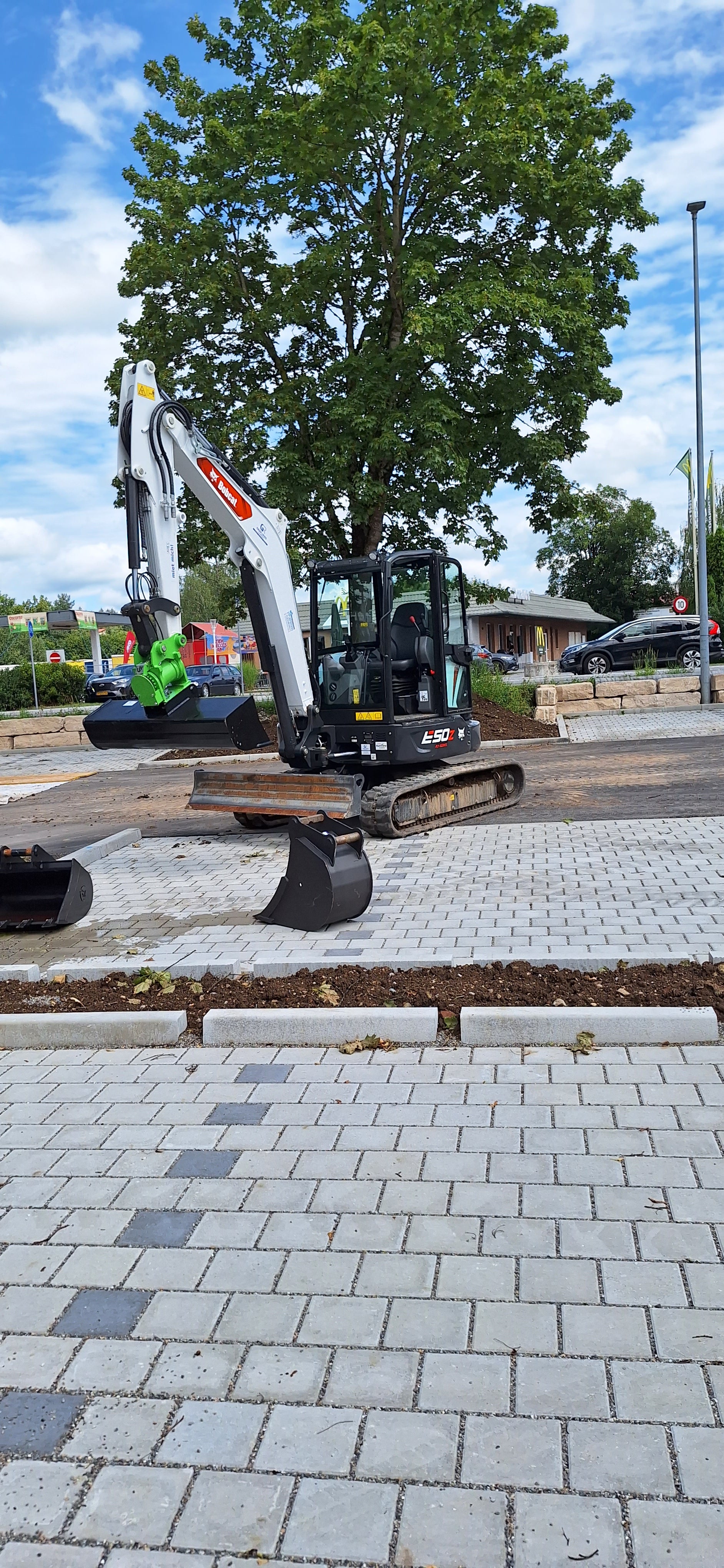 Bobcat E55z Klima, Powertilt 5t Bagger – 2