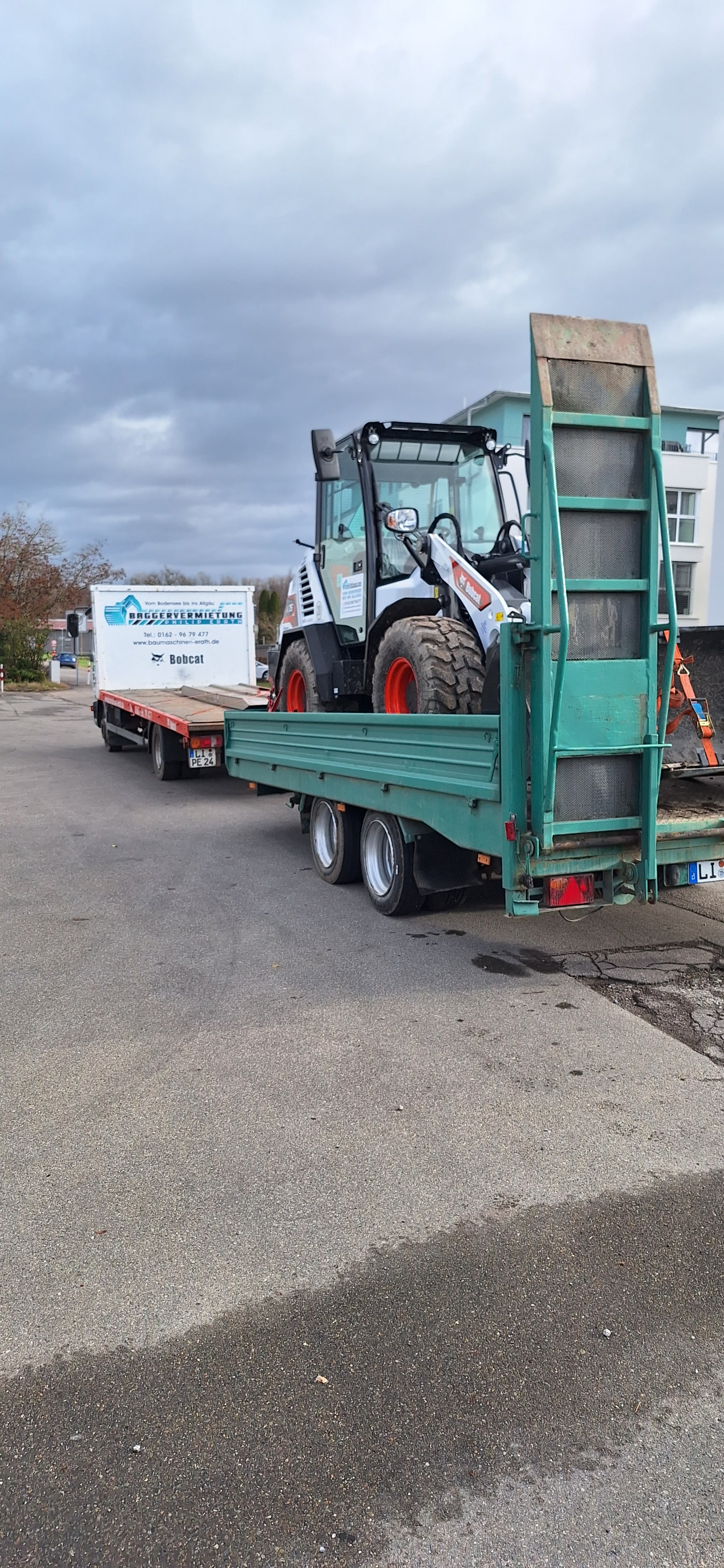 MAN 7.49t Baumaschinen Transporter LKW & 11t Tieflader – 2