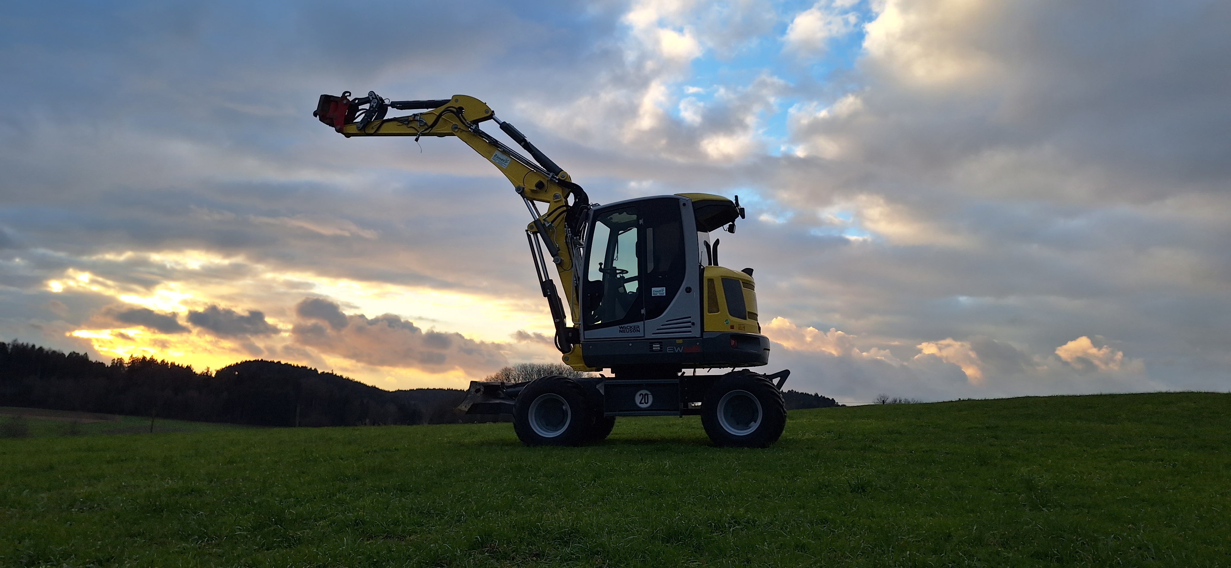 Wacker Neuson EW65 Mobilbagger / Radbagger 7t