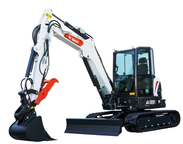 Bobcat E55z Klima, Powertilt 5t Bagger – 3