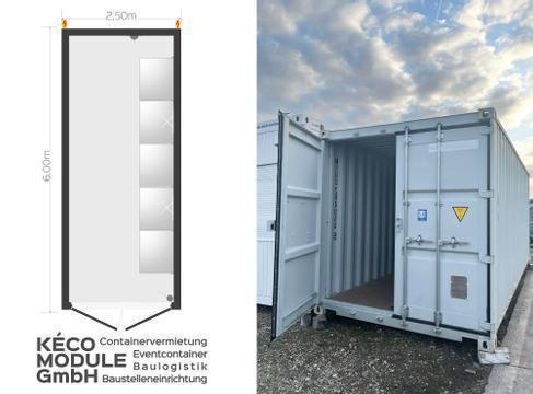Materialcontainer/ Lagercontainer/ OneWay Seecontainer 20ft. mieten