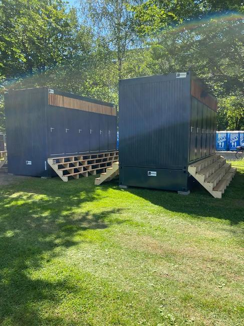 EVENT - 12-Kabinen-Sanitärcontainer/ WC-Container/ Toilettencontainer Damen/ Herren, Veranstaltung / Messe-Container 20 Fuß mieten – 3