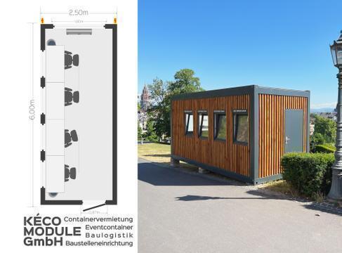 EVENT - Kassen Container/ Verkaufscontainer Veranstaltungscontainer, Messecontainer 20 Fuß Mieten