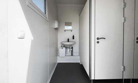 EVENT - Sanitärcontainer Damen/ Herren für Messen und Veranstaltungen, Eventcontainer/ Veranstaltungscontainer/Messecontainer Mieten – 3