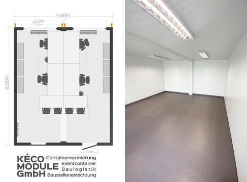 Duo-Anlage / Doppelcontainer / Duo-Container/ Bürocontainer/ Baustellencontainer 20 Fuß mieten
