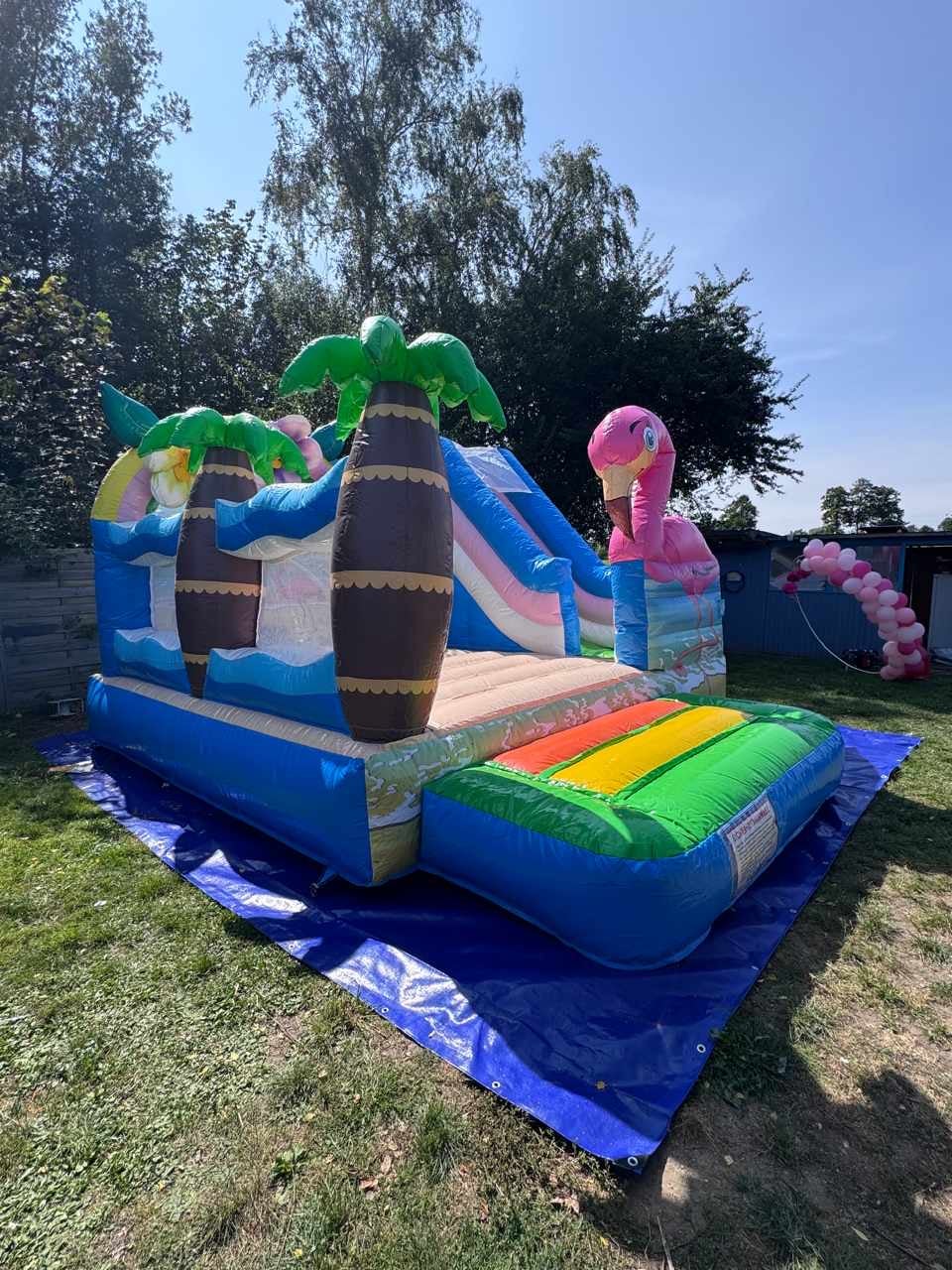 Hüpfburg Strandparty mit Rutsche – 2