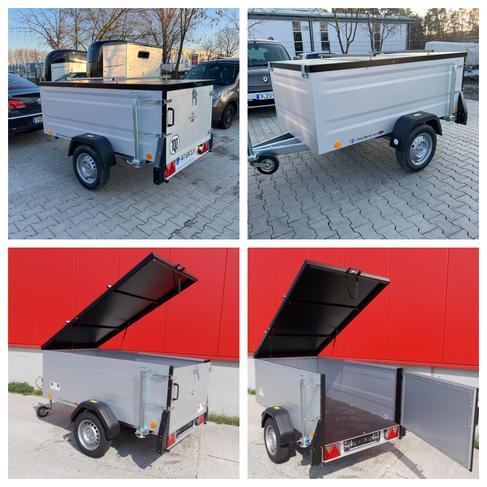 750 kg KofferAnhänger Vermietung Angel- Rad- Tour Urlaub Camping