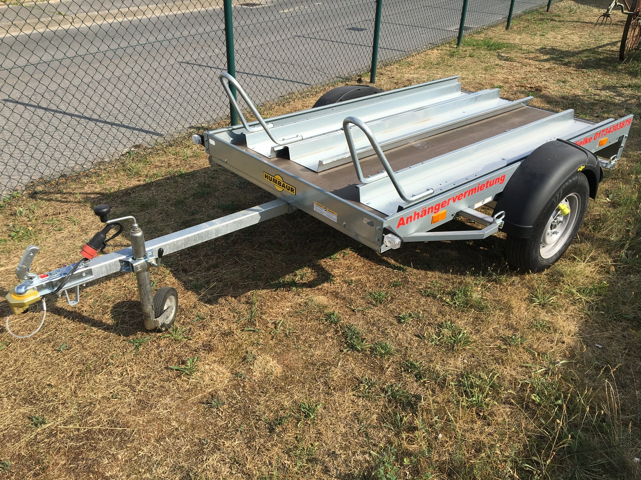 Motorradanhänger Motorrad Moped Roller Trailer Anhänger mieten – 4