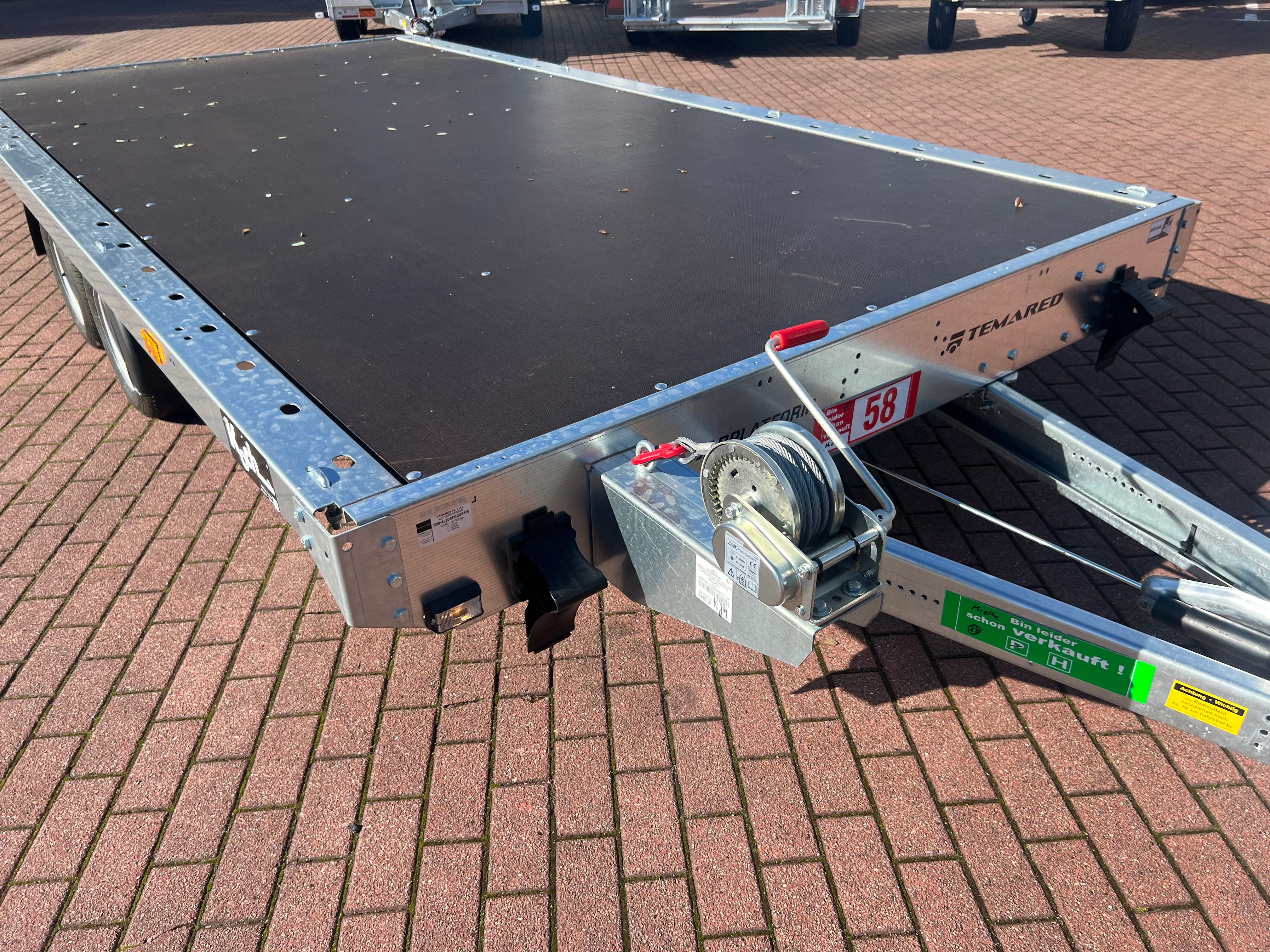 Autotrailer Plattform AnhängerverleihAnhängervermietung Motorrad Quad Kfz Krad – 2