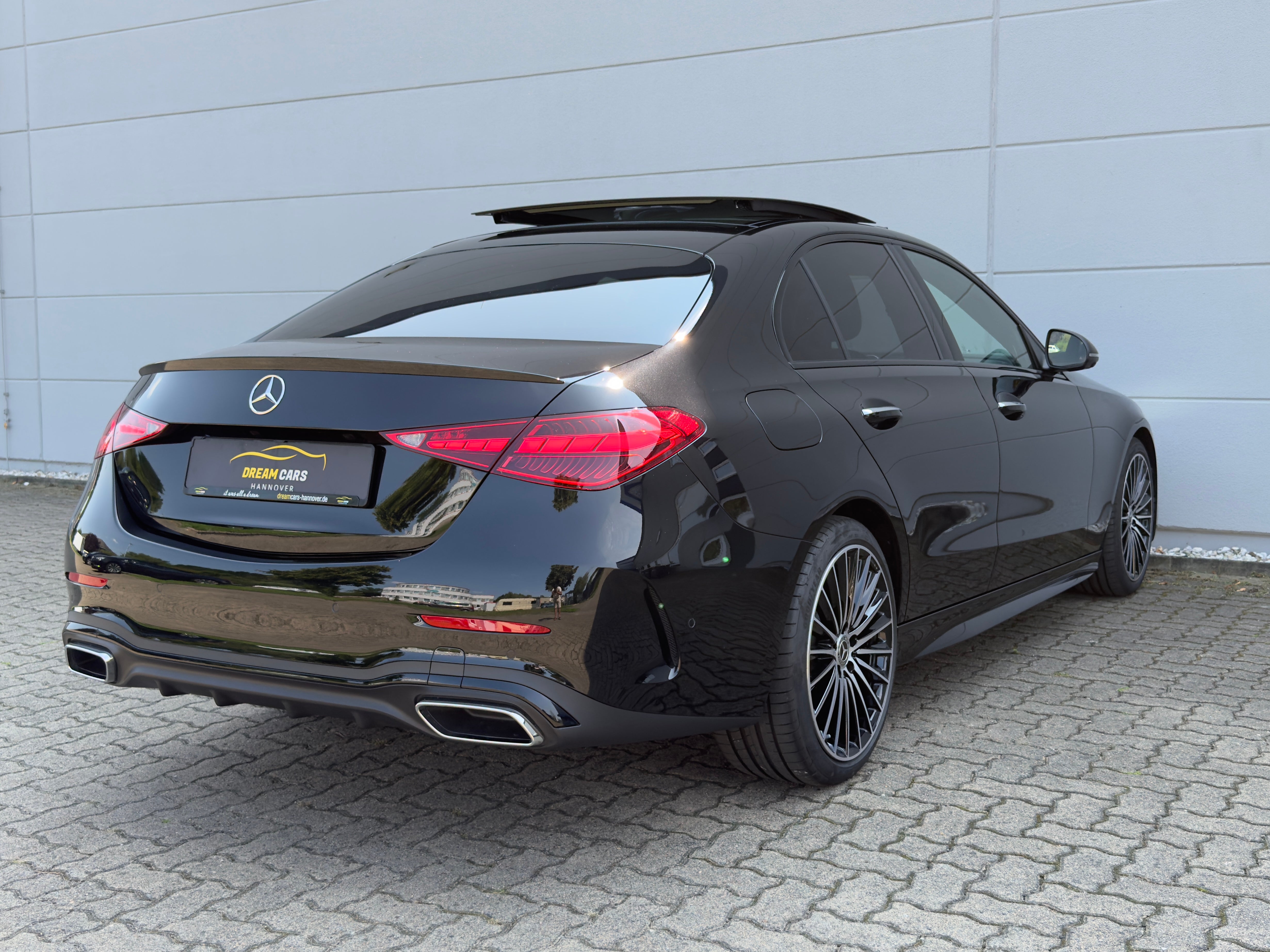 Mercedes C Klasse AMG mieten Auto mieten Leihwagen Hochzeitsauto – 3