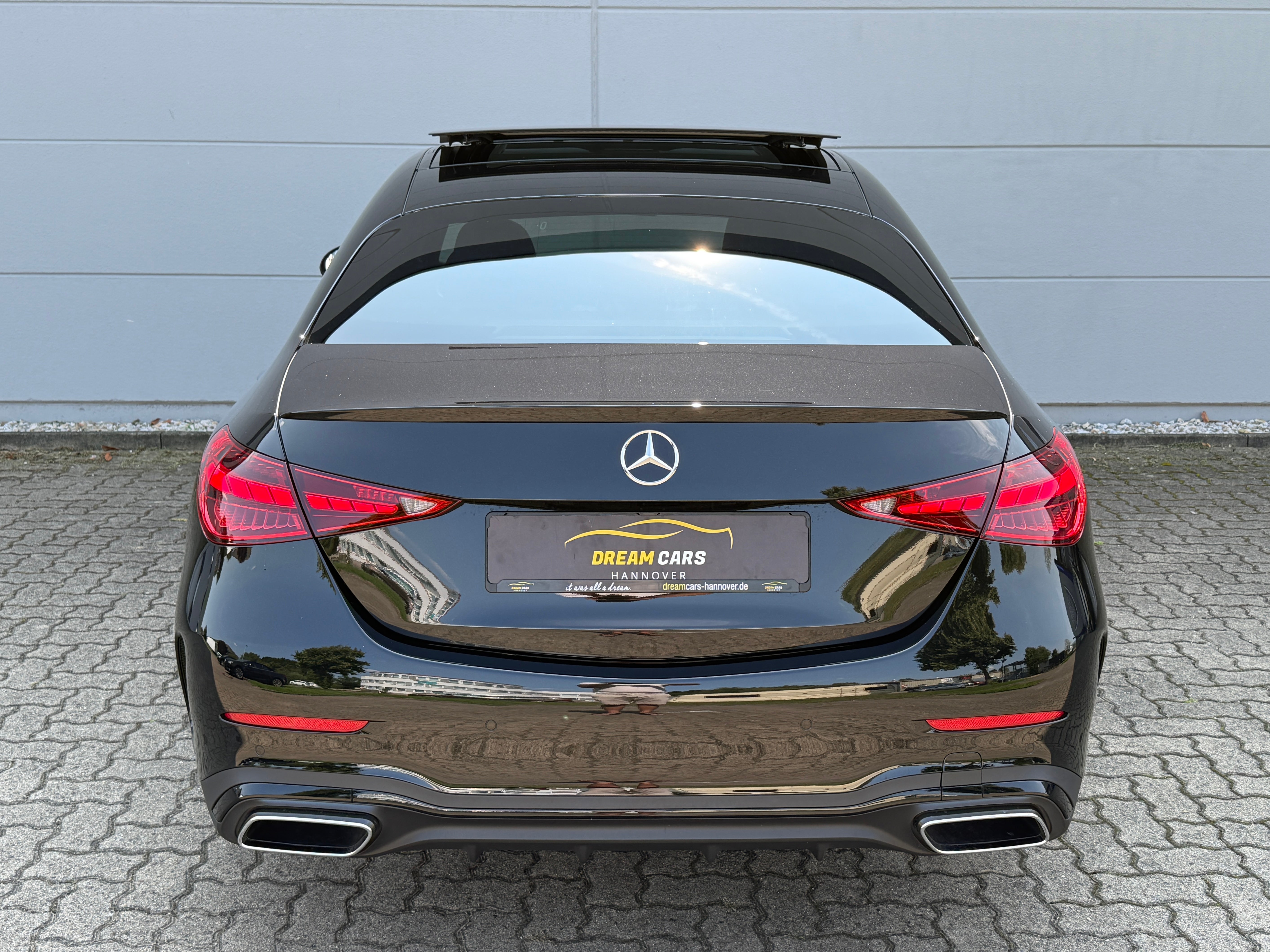 Mercedes C Klasse AMG mieten Auto mieten Leihwagen Hochzeitsauto – 4