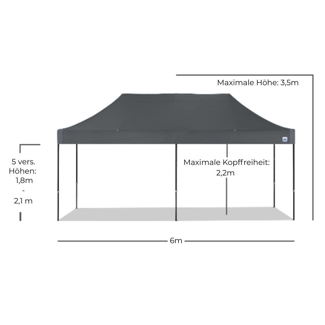 Faltpavillon 3×6 EZ-UP Eclipse 2 Stück verfügbar – 3