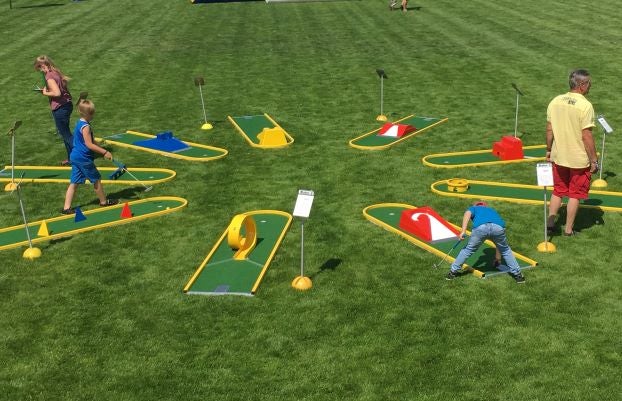 Minigolf, Minigolfbahnen, Mobile Minigolfbahnen – 2