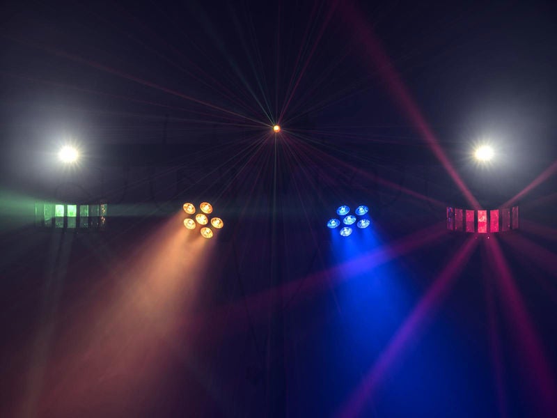Lichtanlage, Laser LED Licht Komplettset EUROLITE KLS Laserbar Pro Lichteffekt – 4