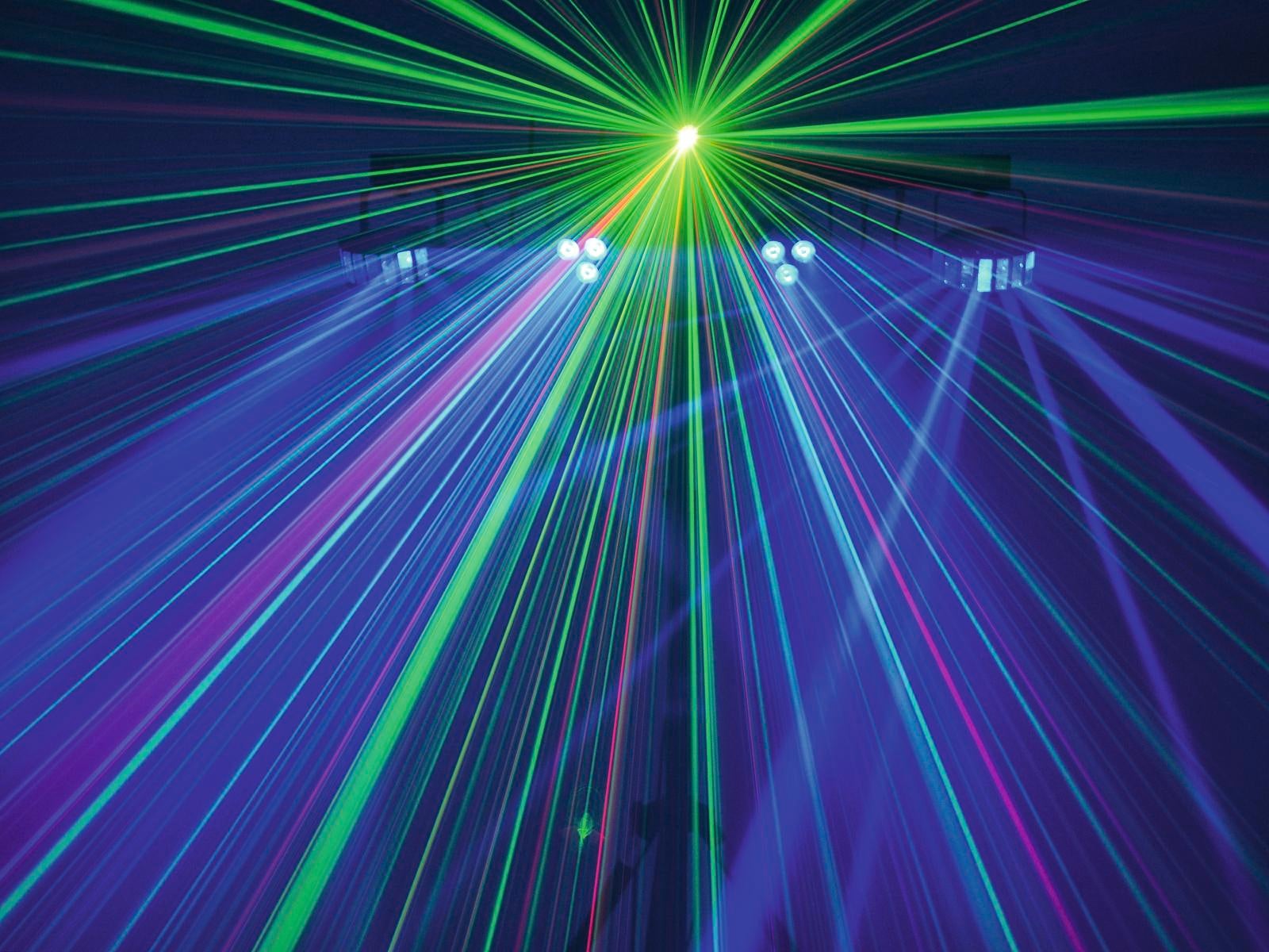 Lichtanlage, Laser LED Licht Komplettset EUROLITE KLS Laserbar Pro Lichteffekt – 2