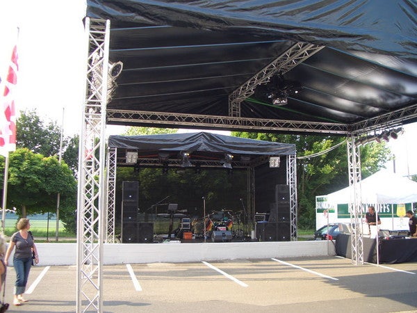 Nivtec Bühnenpodest 2x1 m, mobile Bühne – 3