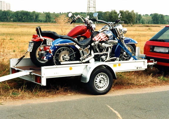 Motorradanhänger für bis zu 2 Motorräder – 2