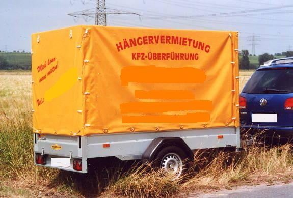 750kg Plane ungebremst – 2