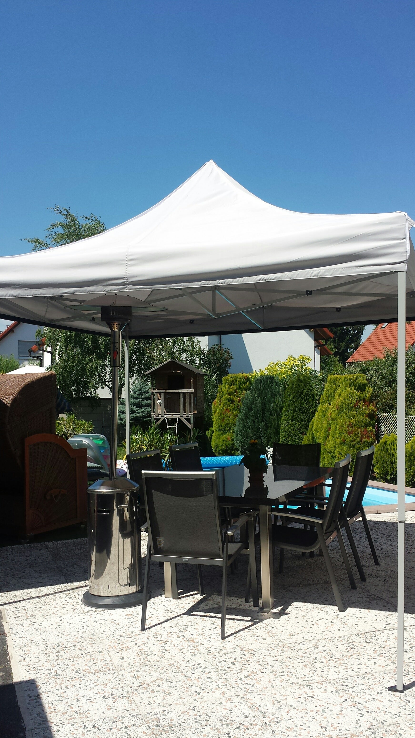 Faltpavillon / Partyzelt 3 x 3 m- mieten bei hires event