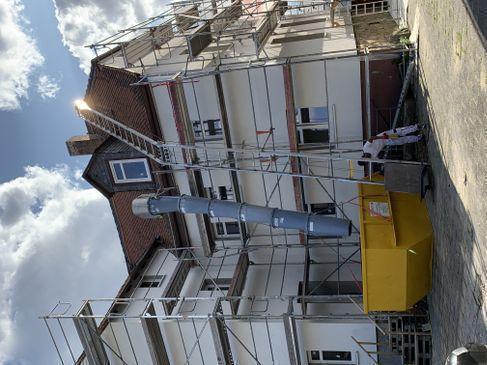 Dachdeckeraufzug Dachdeckerlift Schrägaufzug Schräglift Steckaufzug Stecklift Materialaufzug Materiallift mieten – 2