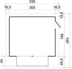 Flexible Verkaufshütte (2x2 m) für Wintermärkte, Sommerfeste und mehr  Lieferung mög-lich! – 2