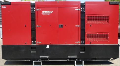 Stationäres Mietstromaggregat 220 KVA / 176 kW