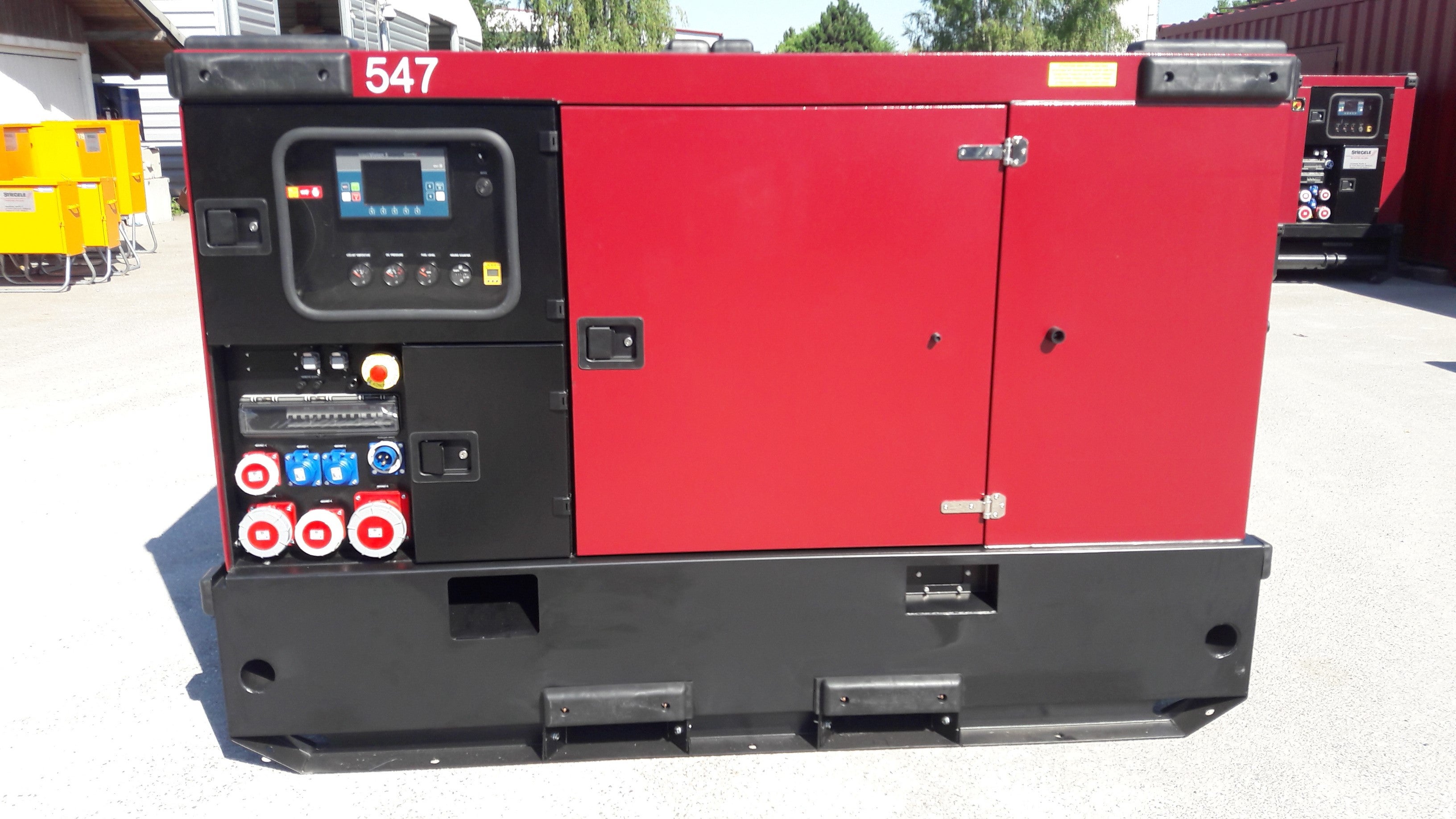 Stromaggregat / Stromerzeuger 60 kVA / 48 kW