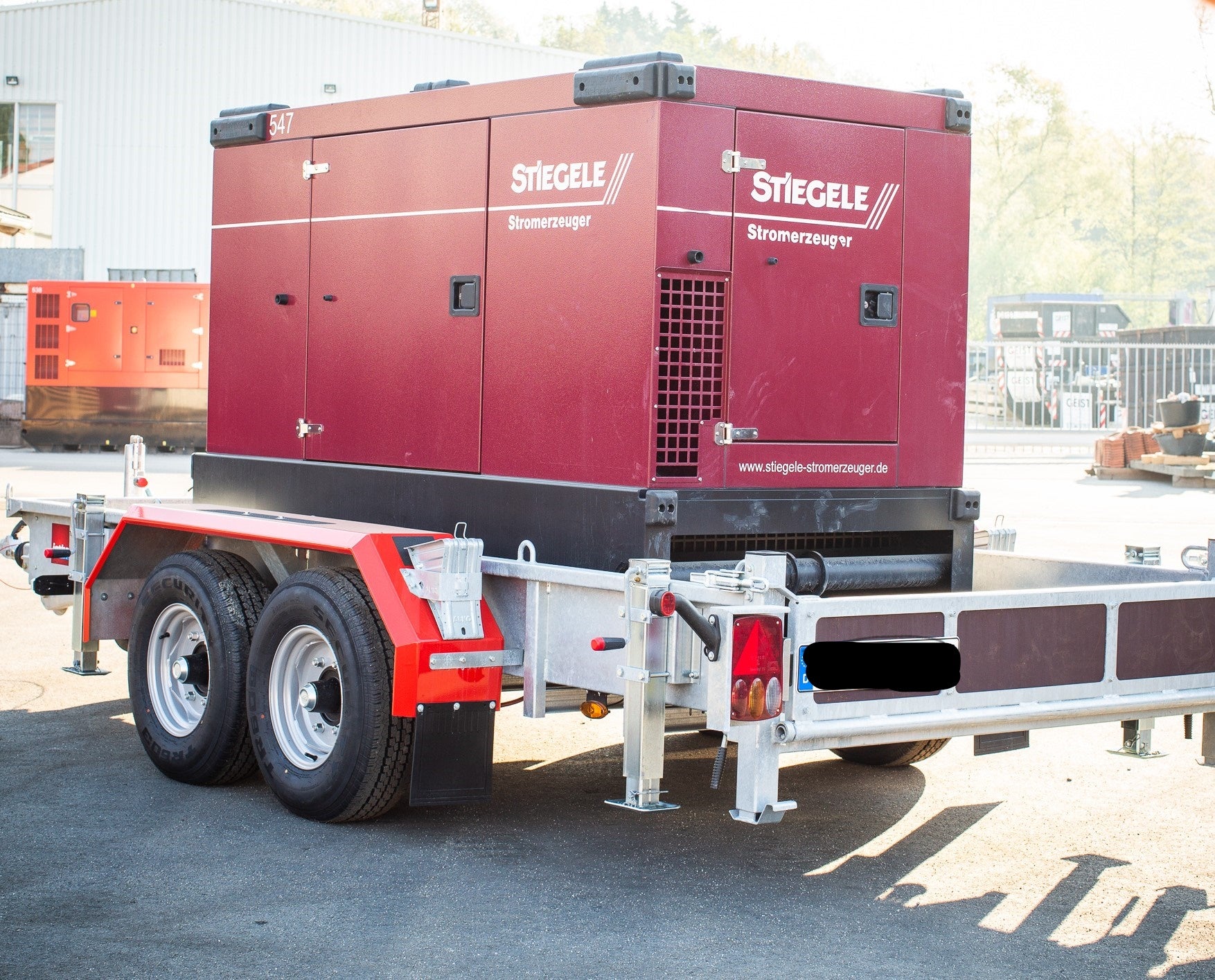 Stromaggregat / Stromerzeuger 60 kVA / 48 kW – 3