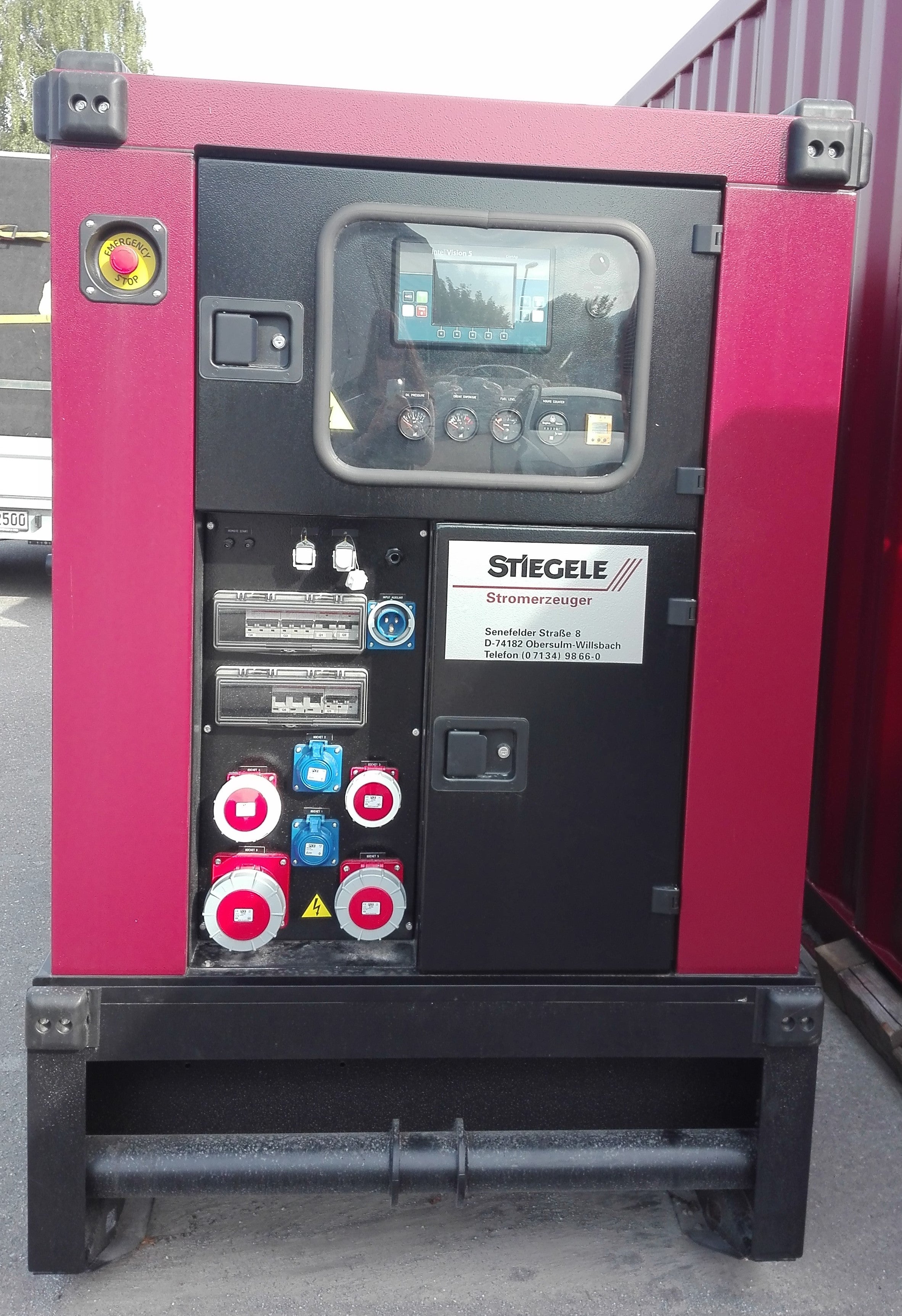 Stromaggregat / Stromerzeuger 100 kVA / 80 kW