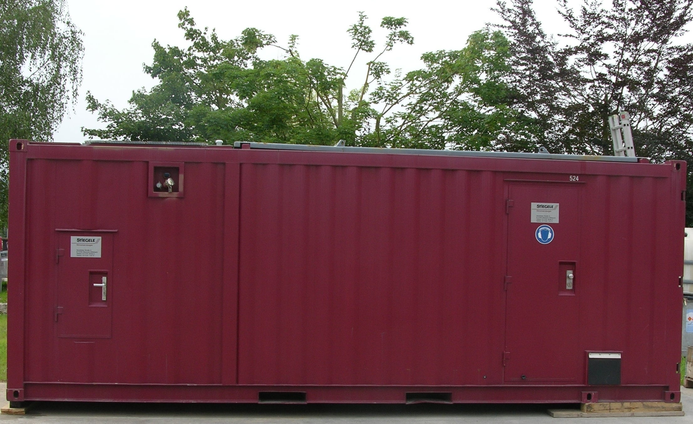 Stationäres Stromaggregat / Stromerzeuger / Netzersatzanlage 1.250 KVA / 1.000 kW – 2