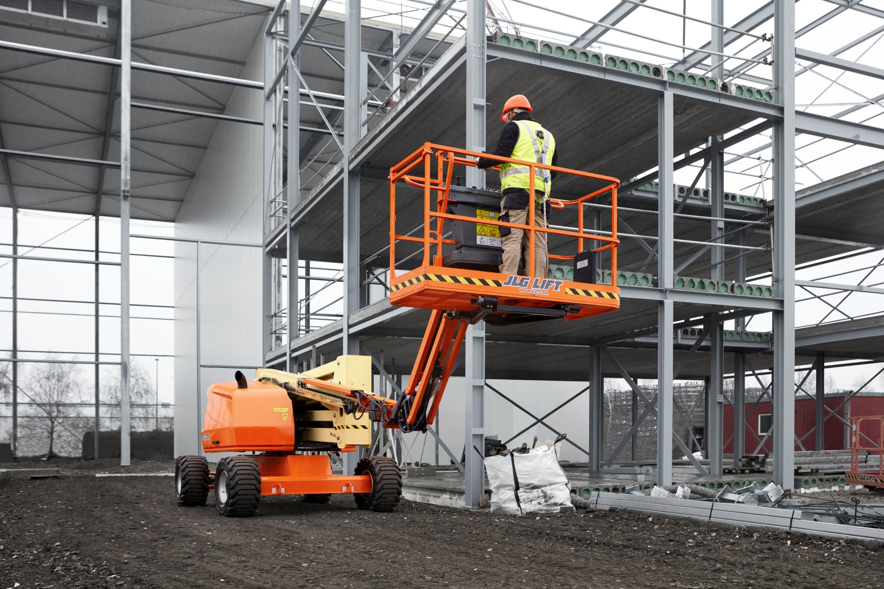 Gelenkteleskoparbeitsbühne Diesel 18 m - JLG 520 AJ – 4
