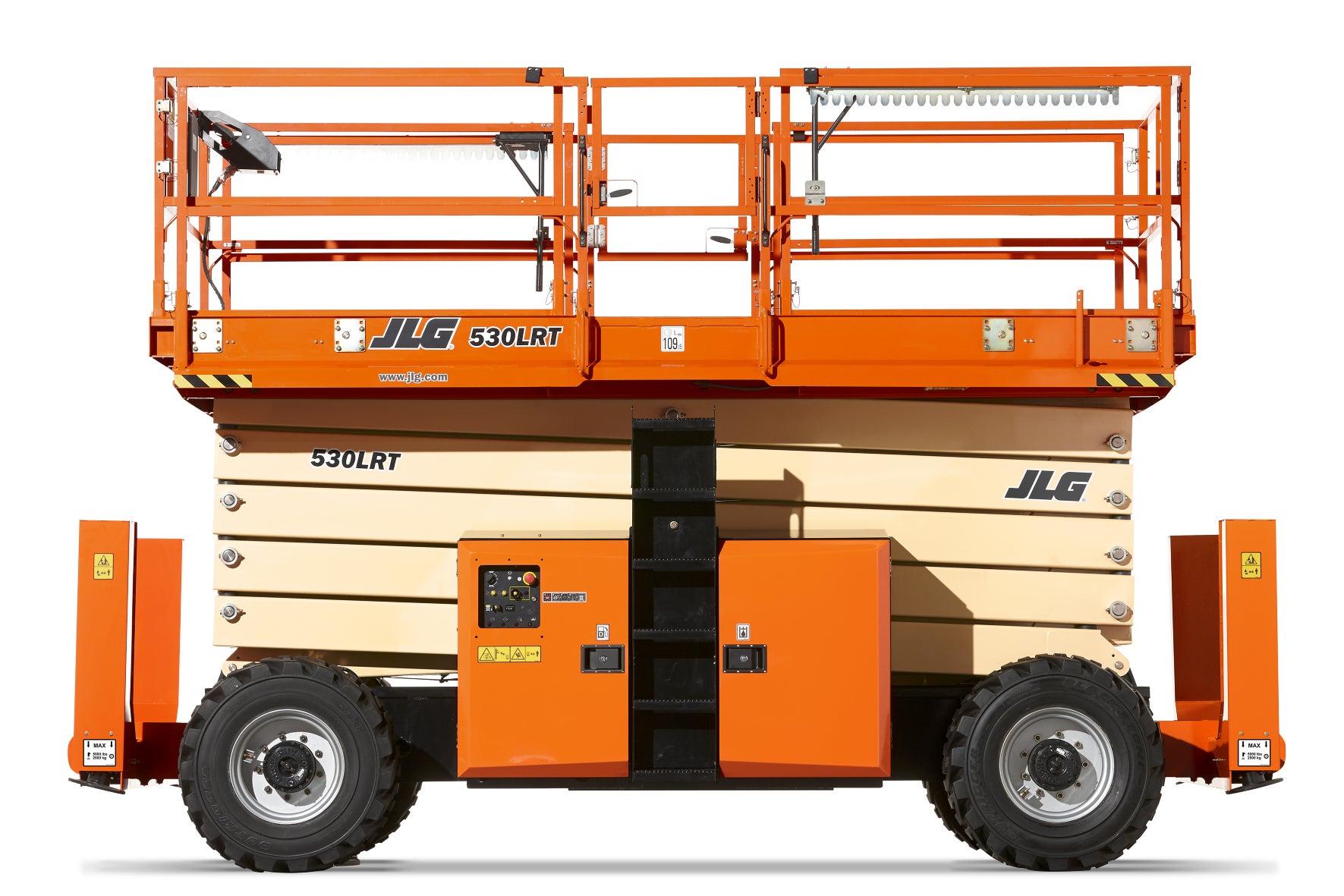 Scherenarbeitsbühne Diesel 18 m - JLG 530 LRT – 3