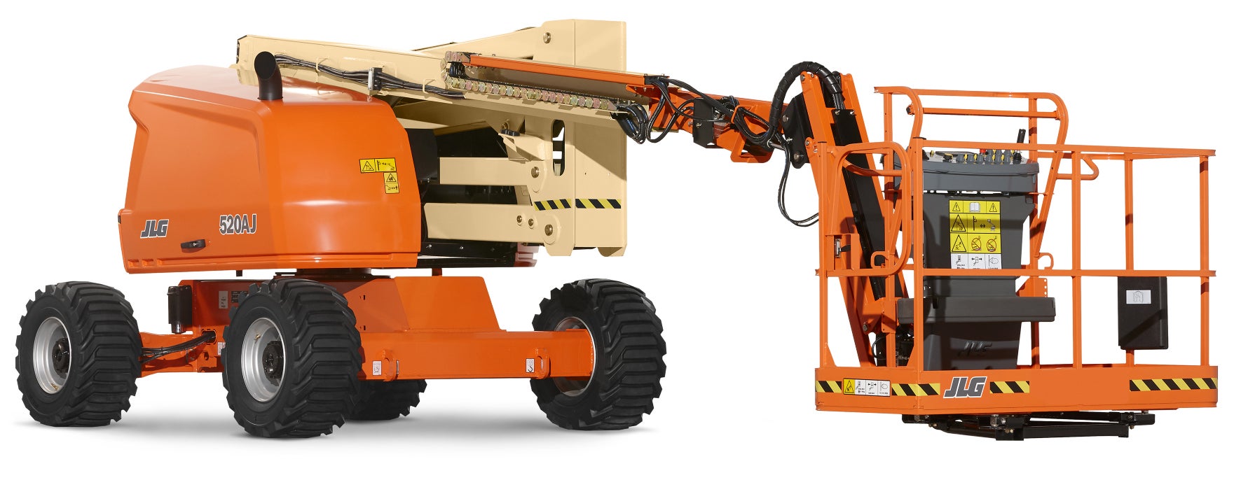 Gelenkteleskoparbeitsbühne Diesel 18 m - JLG 520 AJ – 3