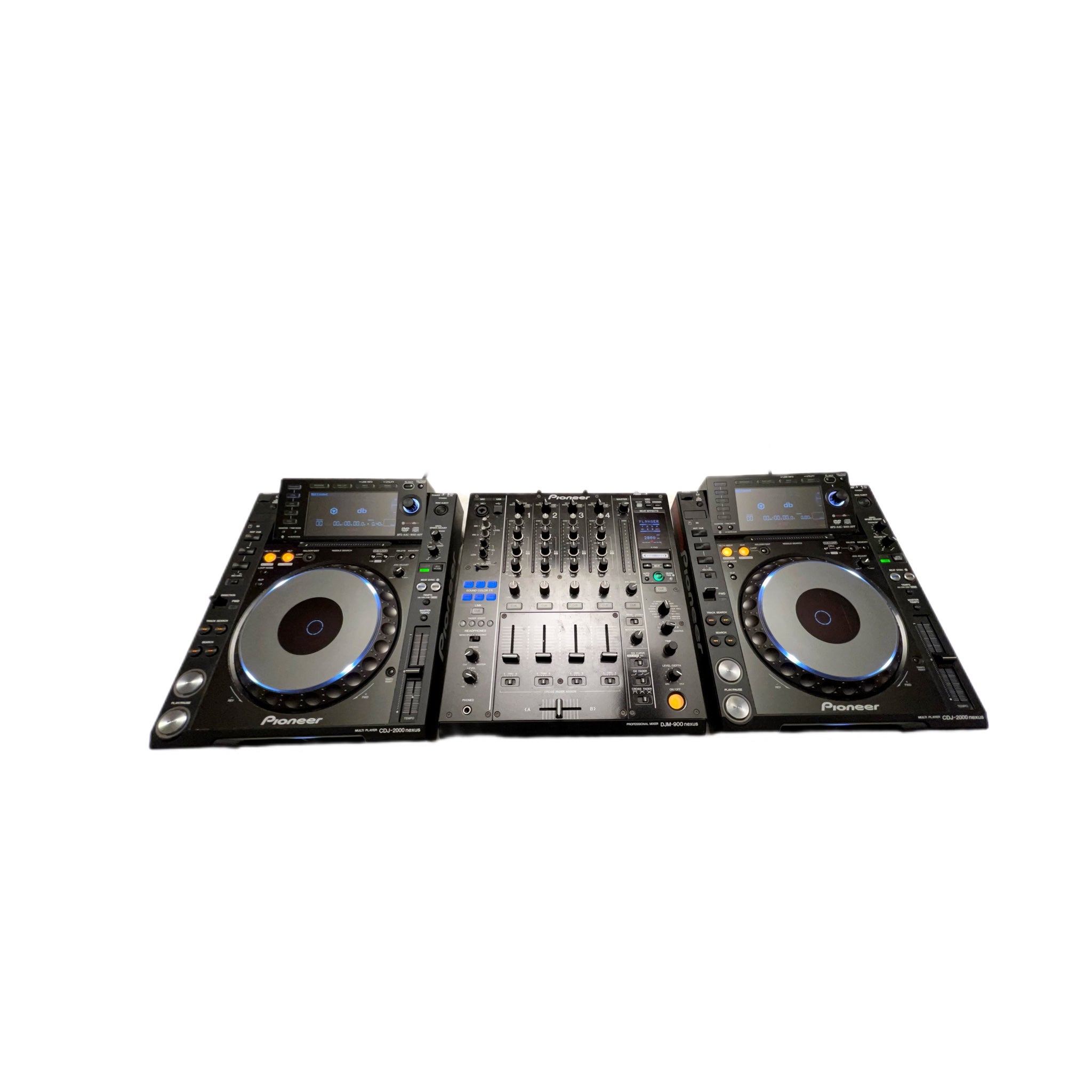 DJ-Komplettset (2 x Pioneer CDJ 2000 Nexus + Pioneer DJM 900 Nexus) – 2