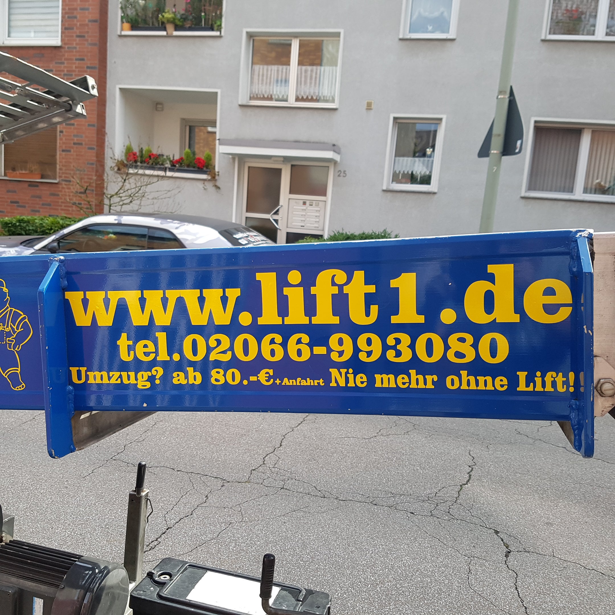 Umzugslift, Möbellift Schrägaufzug Bauaufzug Baulift ab 80 – 2