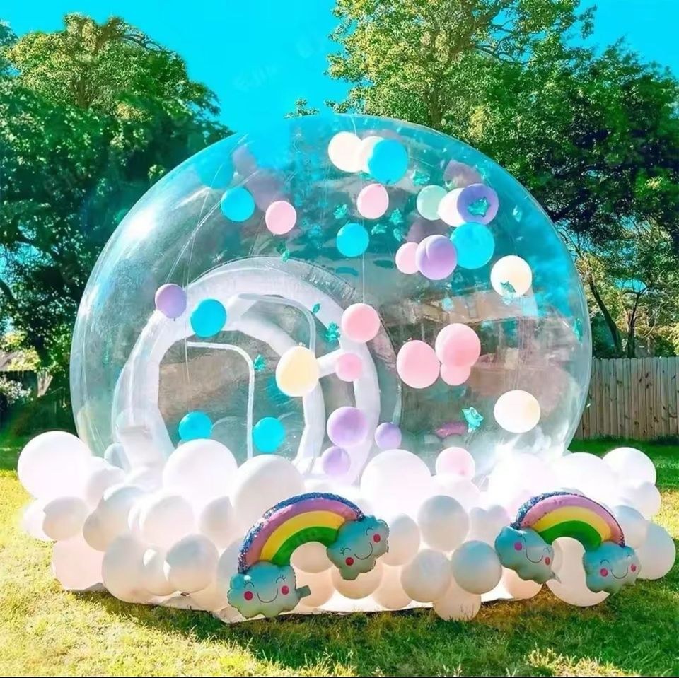 Bubblehaus Ballonzelt Kindergeburtstag mieten in Erlensee