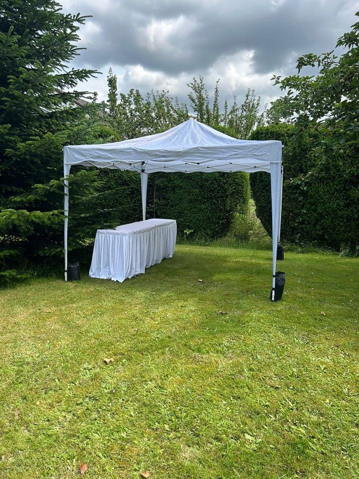 Pop up Pavillon Falzelt Partyzelt mieten in Erlensee bei lion-rent – 4