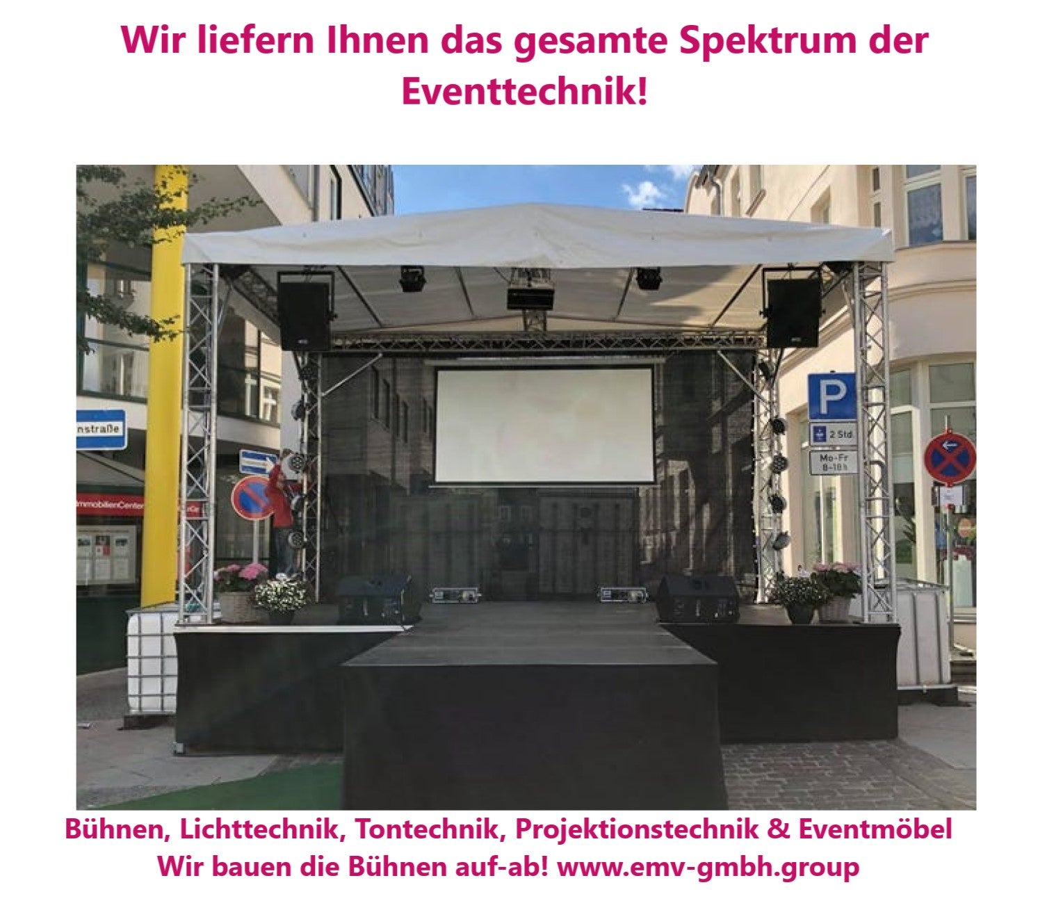 mobile Bühne, Open Air Bühne, Stagemobil, LKW-Bühne, Bühnenelement, Podest – 2