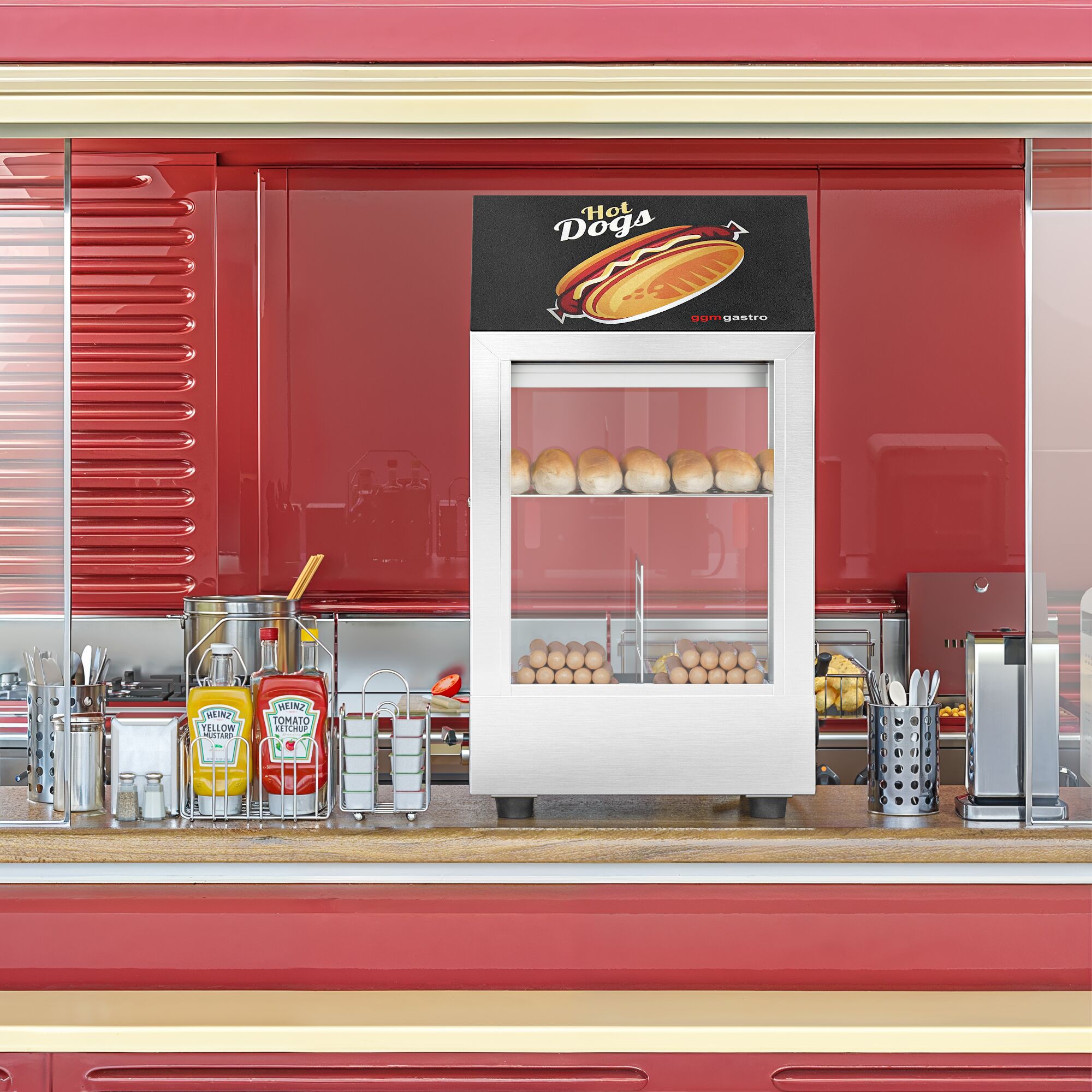 Hot Dog Steamer – 3