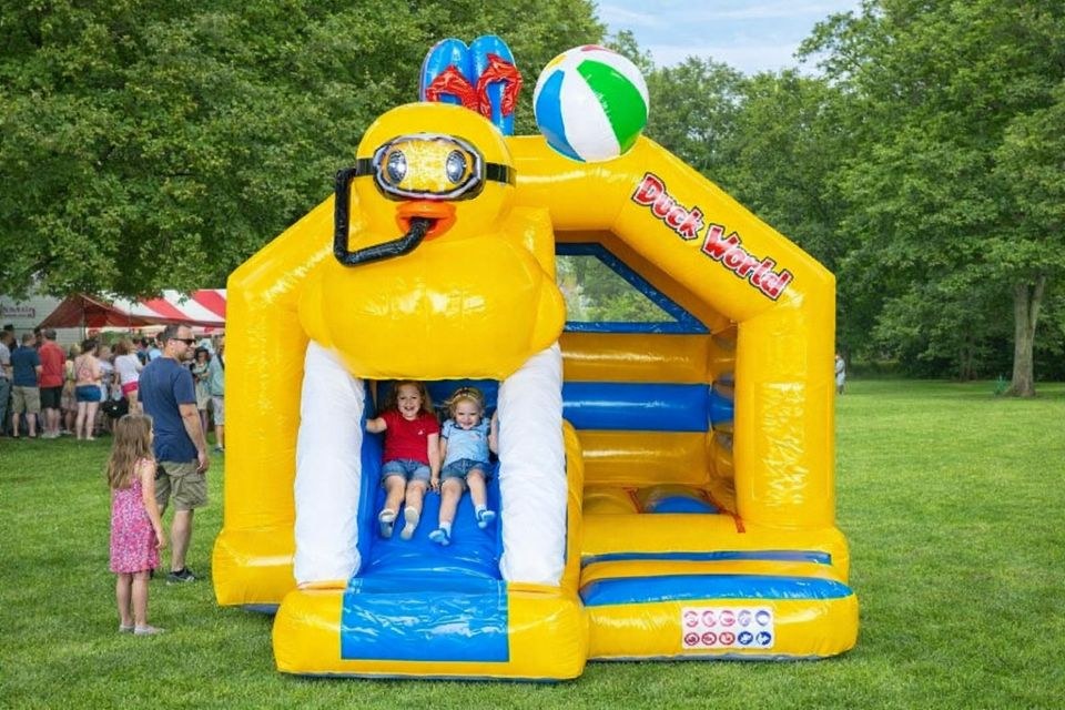 Hüpfburg „Slide Combo Badeente“ Rutsche mieten in Langenfeld – 4