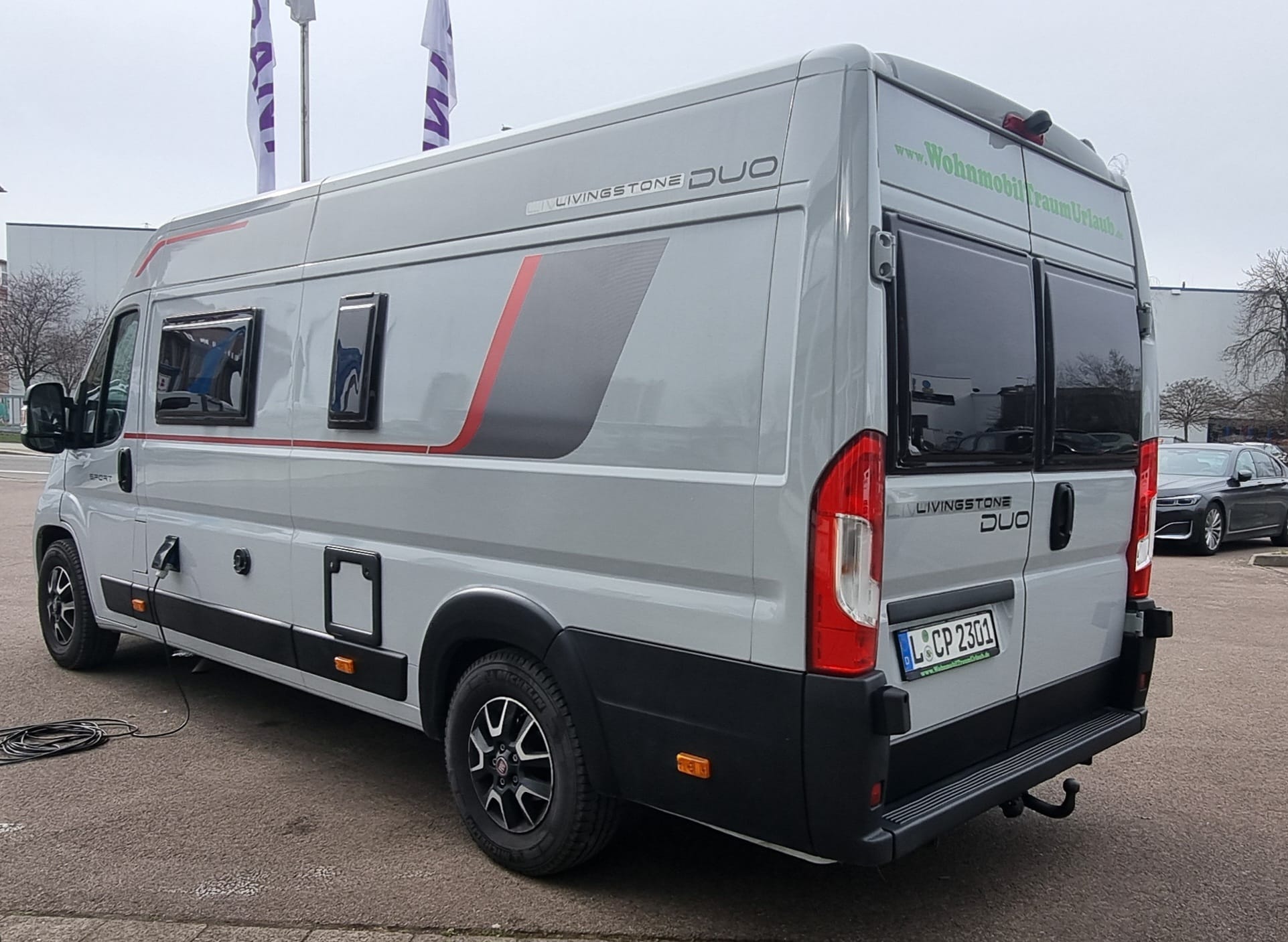 KATEGORIE 1.2 - Roller Team Livingstone Duo Kastenwagen Längsbett - 2 bis 3 Schlafplätze, 4 Mitfahrplätze – 4