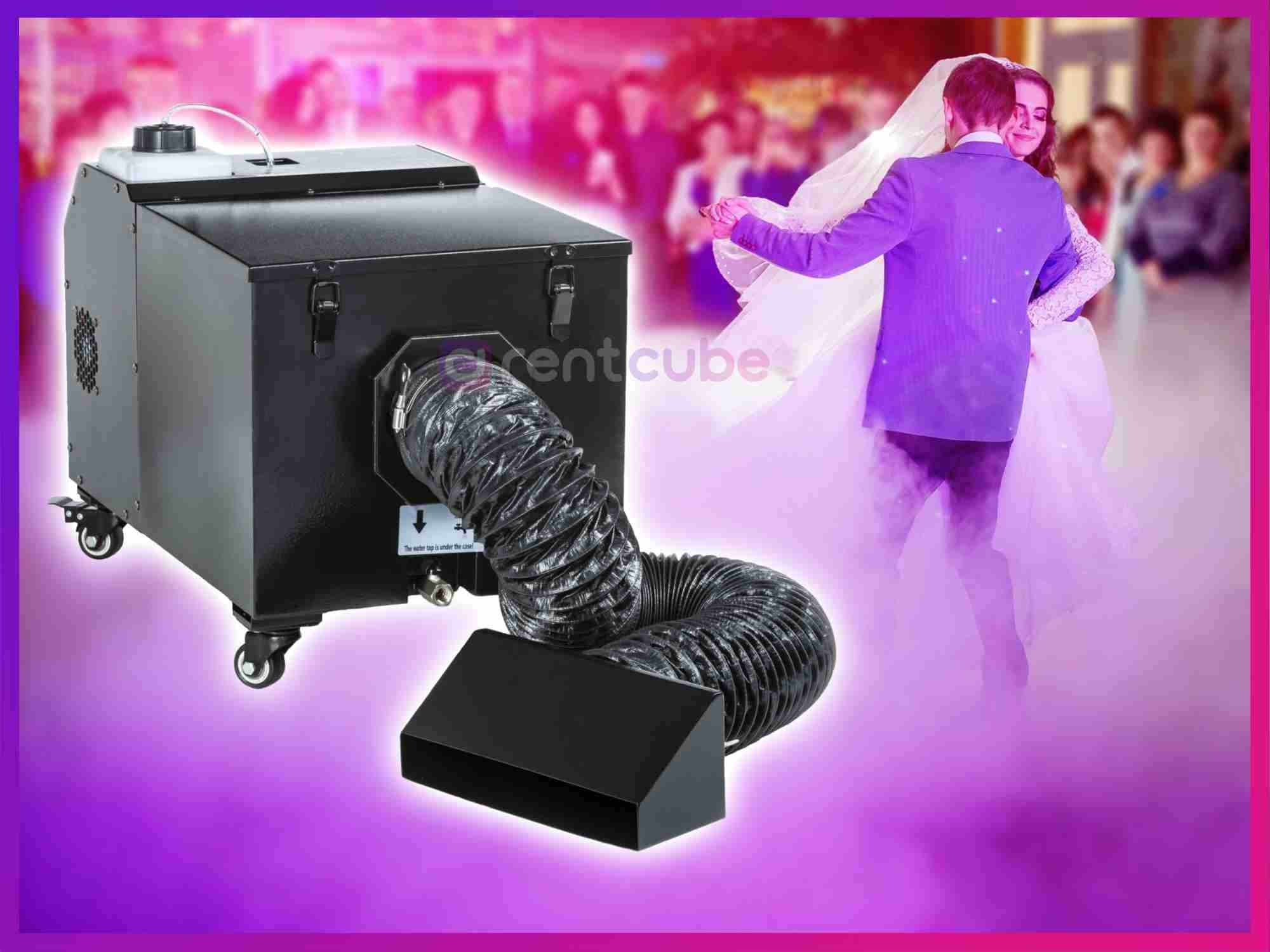 Bodennebelmaschine für Hochzeitstanz & Co. MIETEN