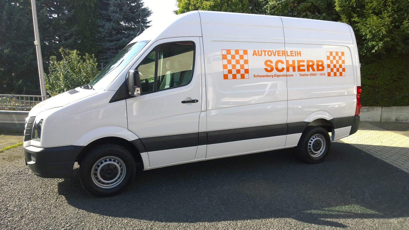 VW Crafter / MB Sprinter 3,5 t mittlerer Radstand Hochdach Transporter Umzugswagen Freitag - Sonntag zum Preis von 1 Tag!