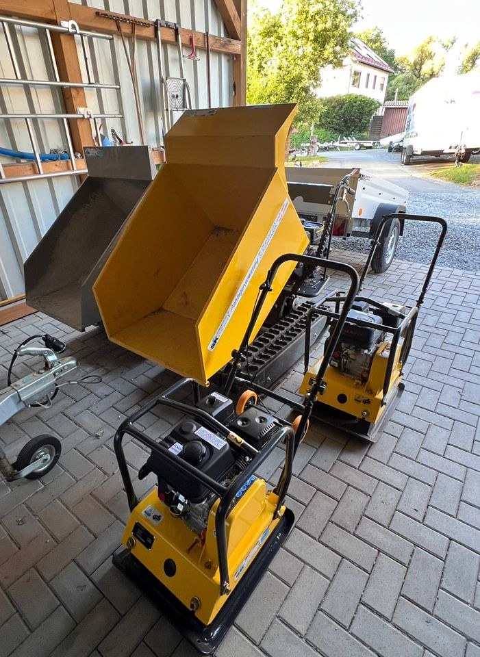 Rüttelplatte 104kg mieten in Waldau bei Sk-colours