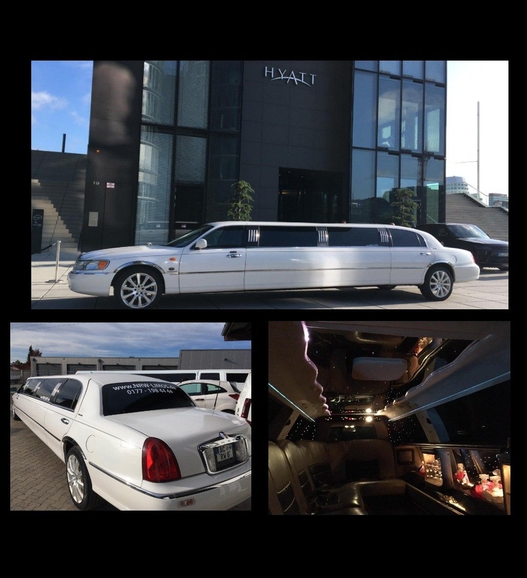 Ford Lincoln Stretchlimousine mieten für 8 Personen, 8,60m Luxus Pur, Hochzeitsauto, Geburtstage, Jungesselenabschiede, Partyfahrten, Events