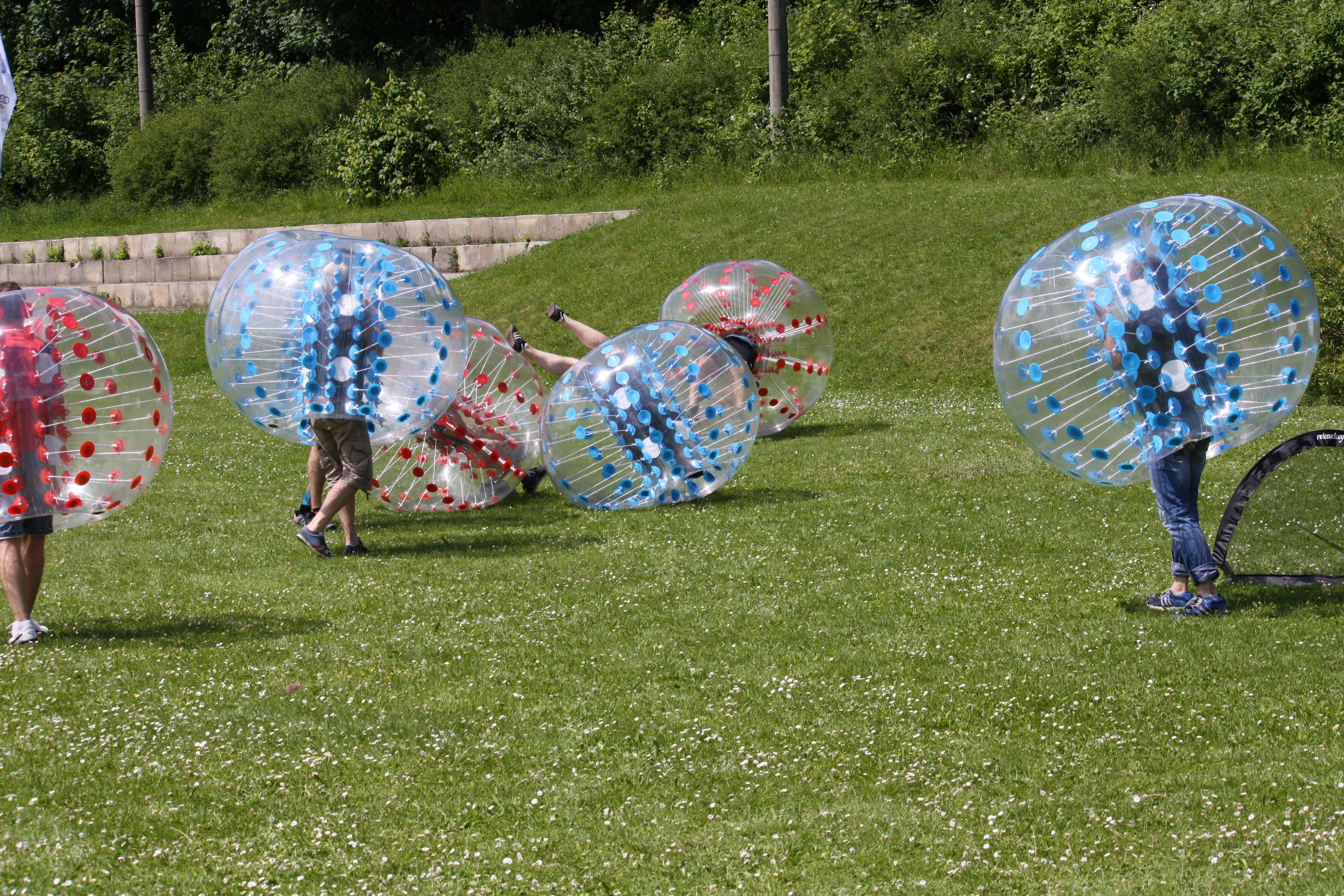 Bumper Bälle, Bumper Football, Funsoccer, Zorb Soccer, Bubble Balls – 3