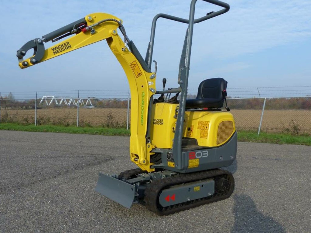 Aktion Minibagger Microbagger 1,0t Wacker Neuson 803